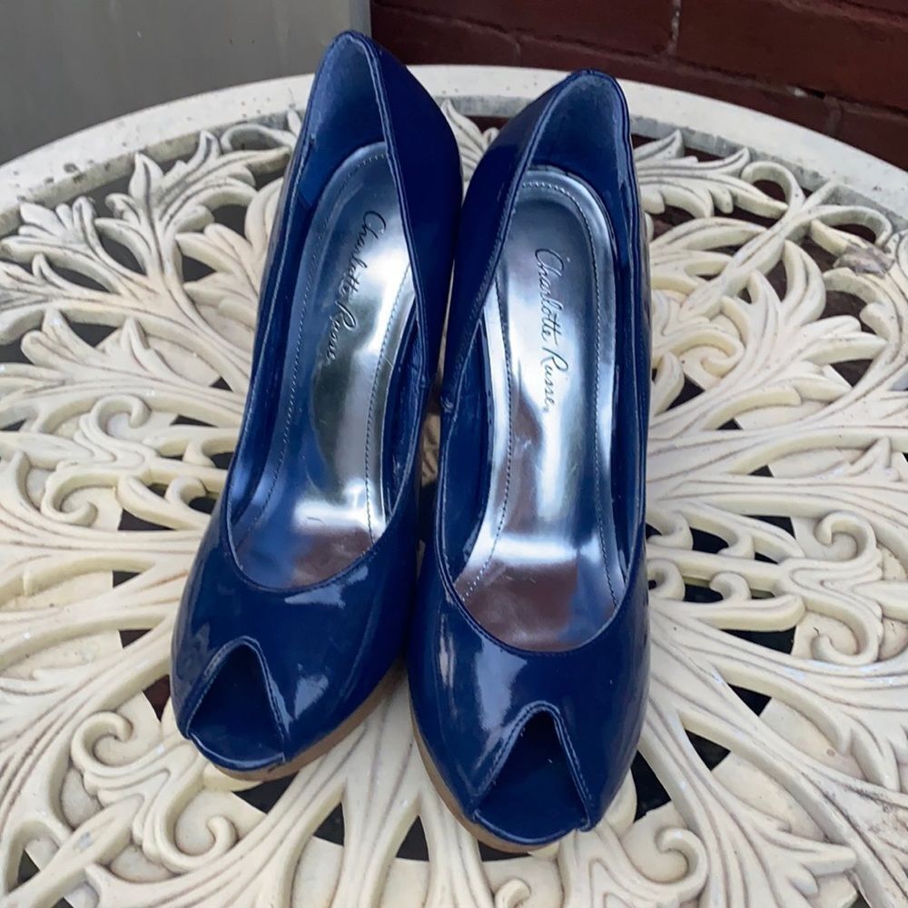 Charlotte Russe Blue heels sz. 9